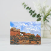Arch gebrochen, Arches National Park, Utah Postkarte (Stehend Vorderseite)