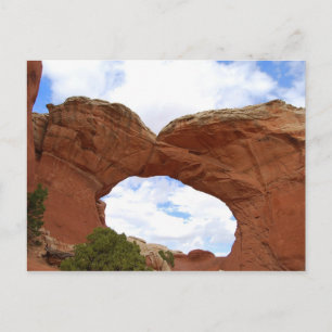 Arch gebrochen, Arches Nationalpark, Utah, Postkar Postkarte