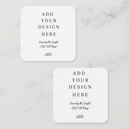 Arch geformte Verschlusskarten Begleitkarte (Vorne/Hinten)