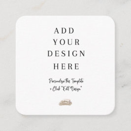 Arch geformte Verschlusskarten Begleitkarte