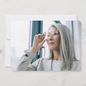 Arch Graduate MBA Foto Abschluss Einladung (Rückseite)