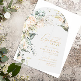 Arch ID989 Pearl Blush Abschluss Acryleinladungen