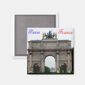 Arch in Paris Magnet (Vorderseite/Rückseite)