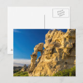 Arch innerhalb eines Bogens entlang der weißen Kli Postkarte (Vorne/Hinten)