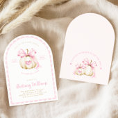 Arch Little Pumpkin Girl Kinderdusche Einladung