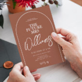 Arch Minimalistisch Hens Party Brautparty Einladung