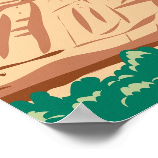 Arch National Park Double Arch Poster (Ecke)