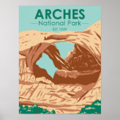 Arch National Park Double Arch Poster (Vorne)