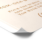 Arch Orchard Pampas Grass Kinderdusche Mama-osa-Ze Poster (Ecke)