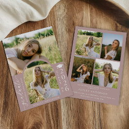Arch Photo Graduation Party Invite Announcement Einladung