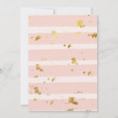 Arch Pink Eukalyptus Bridesmaids Luncheon Einladung (Rückseite)