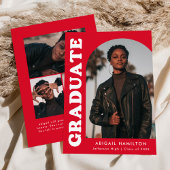 Arch Red 4 Foto Abschluss aufsetzen Ankündigung