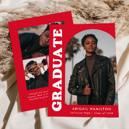 Arch Red 4 Foto Abschluss aufsetzen Ankündigung