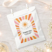 Arch Retro hier kommt die Son Baby Dusche Geschenktütchen (Ausgeschnitten)