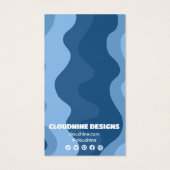 Arch Retro Waves Earring Necklace Juwelier Display (Rückseite)