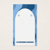 Arch Retro Waves Earring Necklace Juwelier Display (Vorderseite)