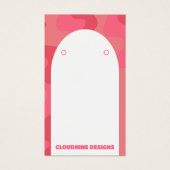 Arch Retro Waves Earring Necklace Juwelier Display (Vorderseite)