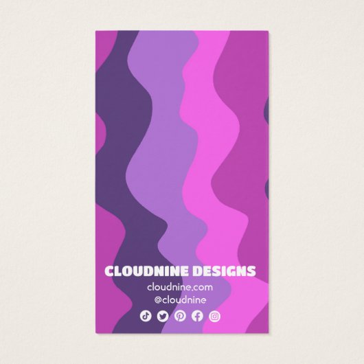 Arch Retro Waves Earring Necklace Juwelier Display (Rückseite)