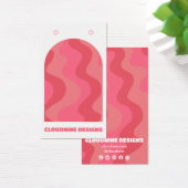 Arch Retro Waves Earring Necklace Juwelier Display (Schreibtisch)