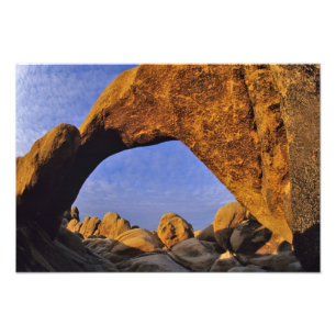 Arch Rock am Joshua Tree Nationalpark in Fotodruck