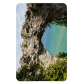 Arch Rock auf Mackinac Island, Michigan Magnet (Vertikal)