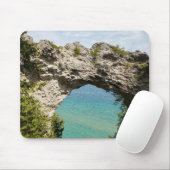 Arch Rock auf Mackinac Island, Michigan Mousepad (Mit Mouse)