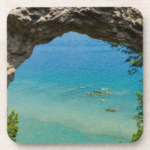 Arch Rock Canoeing Getränkeuntersetzer