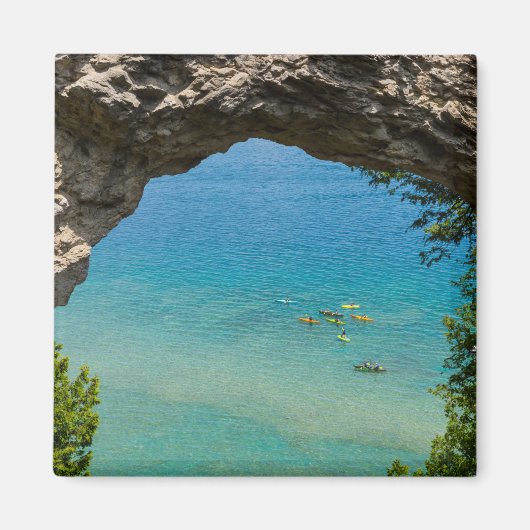 Arch Rock Canoeing Magnet (Vorne)