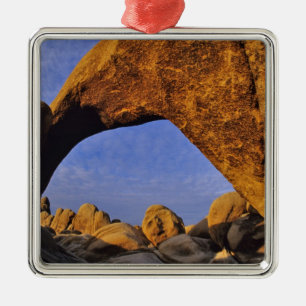 Arch Rock im Joshua Tree National Park in Ornament Aus Metall