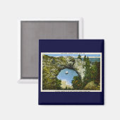 Arch Rock Mackinac Island, Michigan Magnet (Vorderseite/Rückseite)