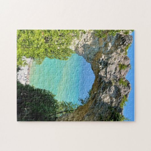 Arch Rock Mackinac Island Puzzle (Horizontal)