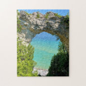 Arch Rock Mackinac Island Puzzle (Vertikal)