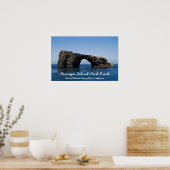 Arch Rock Poster (Küche)
