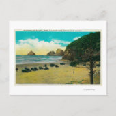 Arch Rocks und Maxwell Point Postkarte (Vorderseite)