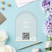 Arch Style Wedding Einladung QR Code Einladung (Insitu (Hochzeit))