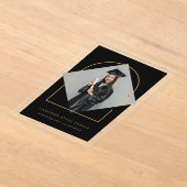 Arch Tassels Minimalistisch Frame Foto Abschluss Acryleinladungen (Ablage )