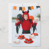 Arch Vampire Spooktacular Geburtstag Einladung (Rückseite)