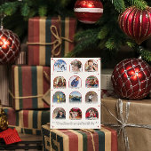 Arch was a Year in Review Multi Foto Weihnachten Karte