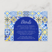 Arch Wedding Begleitkarte (Vorderseite)