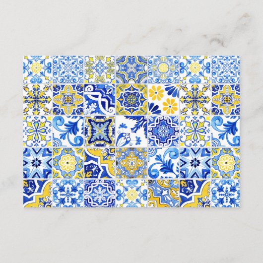 Arch Wedding Begleitkarte (Rückseite)