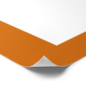 Arch Wedding Welcome Sign Poster (Ecke)