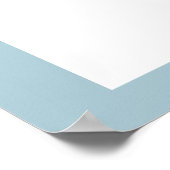 Arch Wedding Welcome Sign Poster (Ecke)