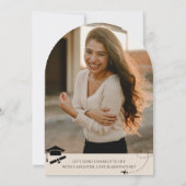 Arch Weltkarte - Abenteuer auf Tour Einladung (Rückseite)