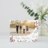 Arch Winter Botanicals Foto Weihnachten (Stehend Vorderseite)