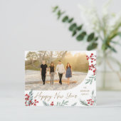 Arch Winter Botanicals Foto Weihnachten (Stehend Vorderseite)