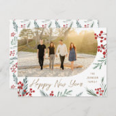 Arch Winter Botanicals Foto Weihnachten (Vorne/Hinten)