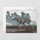 Archaeoceratops Dinosaurier Postkarte (Vorne/Hinten)