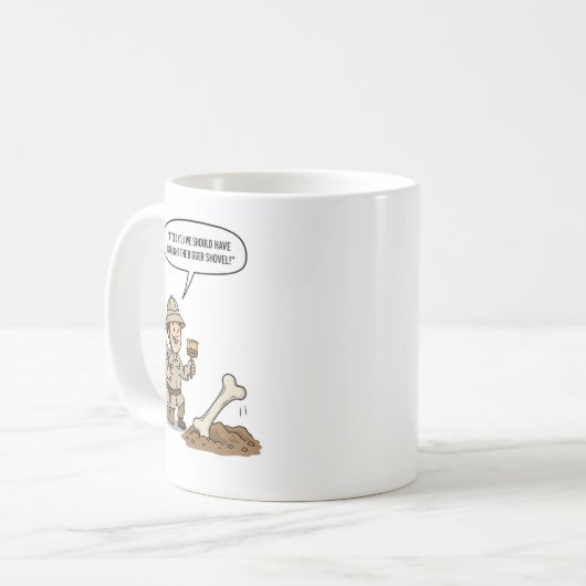 Archaeologist Explorer Spirit – Ancient Discovery Kaffeetasse (Vorderseite Links)