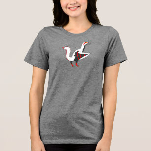 Archaeopteryx Dinosaur Erwachsenen-Shirt Tri-Blend Shirt