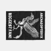 Archaeopteryx  fleecedecke (Vorderseite (Horizontal))